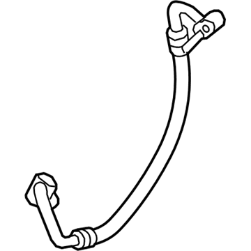 2014 BMW X1 A/C Hose - 64509241352