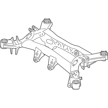 BMW 33318837903 REAR AXLE CARRIER