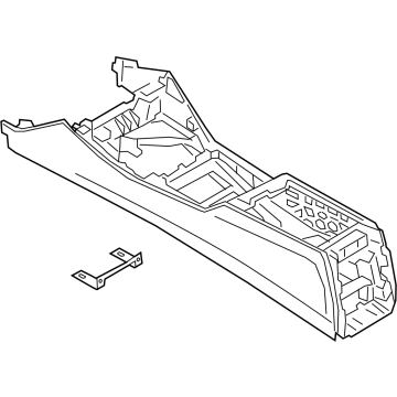 BMW 51166996831 CENTER CONSOLE