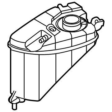 2022 BMW 740i xDrive Coolant Reservoir - 17138742976