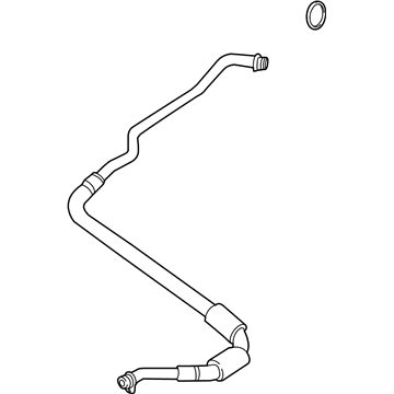 2014 BMW M5 Oil Cooler Hose - 17222284261