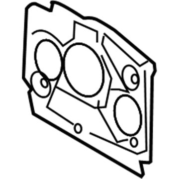 BMW 51487336285 Sound Insulation, Bulkhead, Left