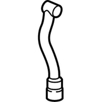 BMW X5 M Radiator Hose - 17127849686