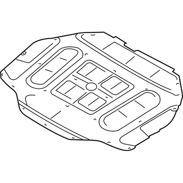 BMW 51486989300 Sound Insulating Engine Hood