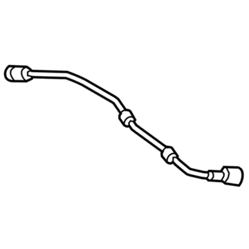 BMW 530e xDrive Coolant Reservoir Hose - 17129430883