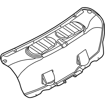 BMW 51498227310 Trim Panel, Trunk Lid