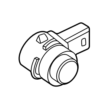 BMW 66206838619 ULTRASONIC SENSOR, GALVANIC