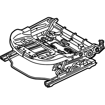 BMW 52107310848 Seat Mechanism, Basic Seat, Right