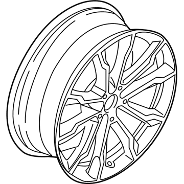 BMW X4 Alloy Wheels - 36108010268