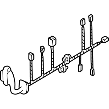 BMW 61128367471 Wiring Rear