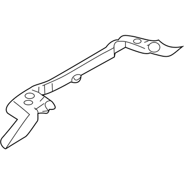 BMW 41217062233 Moulded Part For Column B, Exterior Left