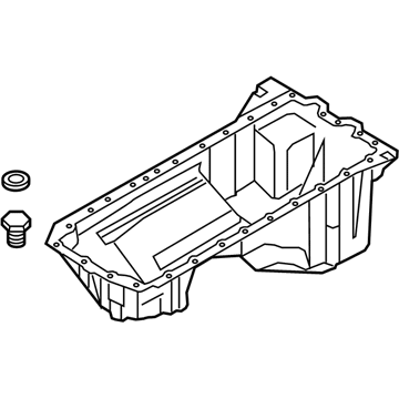 BMW X6 Oil Pan - 11137635651