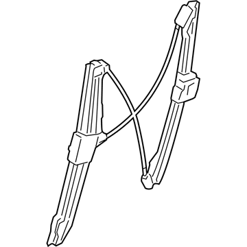 2015 BMW X4 Window Regulator - 51337355635