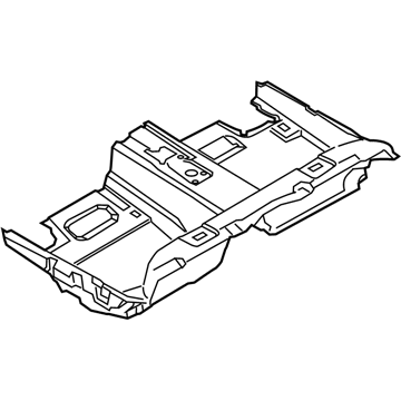 BMW 51477224542 Floor Covering, Rear