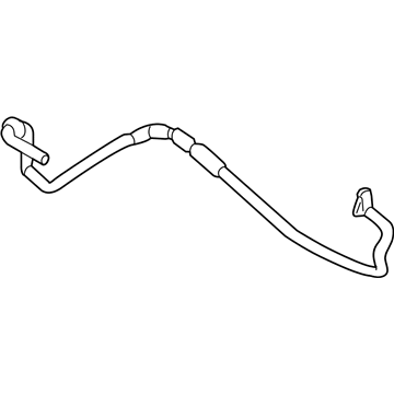 2012 BMW ActiveHybrid 5 Cooling Hose - 17127610710