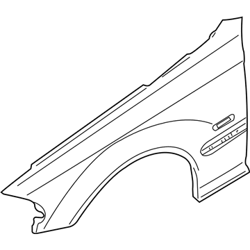 BMW 41358241439 Side Panel, Front Left