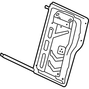 BMW 52207268318 Frame, Backrest Left