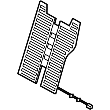 BMW 52207280185 Heating Element Backrest, Left