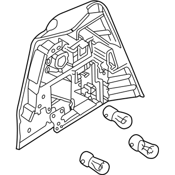 BMW 63216900472 Right Bulb Carrier For White Turn Indicator