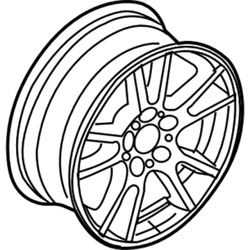 BMW X3 Alloy Wheels - 36103412060