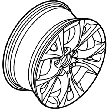 BMW 36113415615 Light Alloy Rim