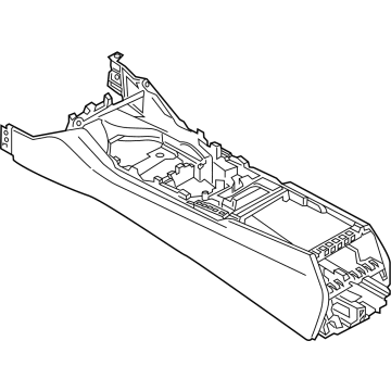 BMW 760i xDrive Center Console Base - 51165A2C0F4