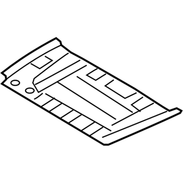 BMW 41007283855 Battery Carrier, Rear