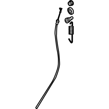 BMW 52107035849 Bowden Cable Left