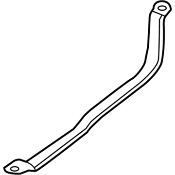 BMW 328d xDrive Fuel Tank Strap - 16197294293