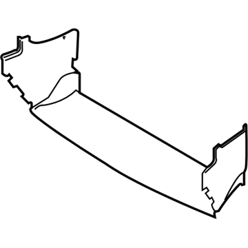 BMW 51743416419 Air Duct, Bottom