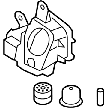 BMW 13717961338 Outside-Air Tray Right