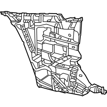 BMW 51128098248 MOUNT, LATERAL REAR RIGHT