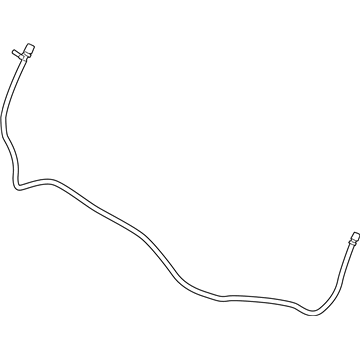 BMW 61677241690 Hose Line, Headlight Cleaning System