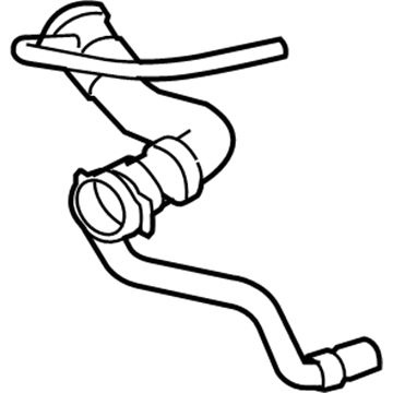 BMW 17127593490 Radiator Coolant Hose