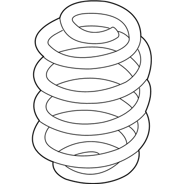 BMW 33536775570 Barrel Spring Rear