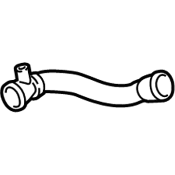 2011 BMW 760Li Cooling Hose - 17127591089