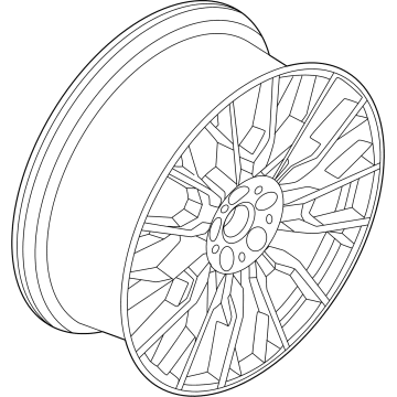 BMW i4 Alloy Wheels - 36116895933