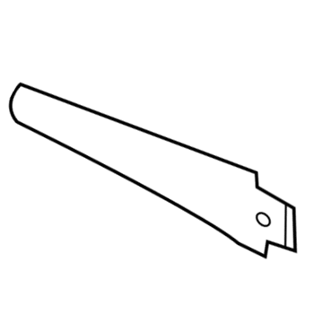 BMW 51337453322 Finisher B-Pillar, Outer Right