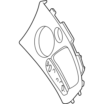 BMW 51438262274 Right Trim Panel Insert