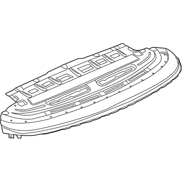 BMW 54377234703 Folding Top Compartment Lid,Prime-Coated