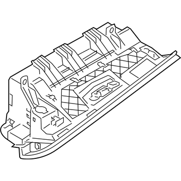 BMW 51169202272 Glove Box With Airbag