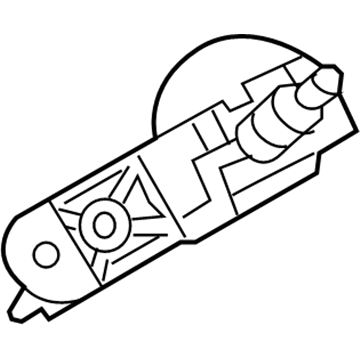 BMW 61627209167 Wipershaft Pivot