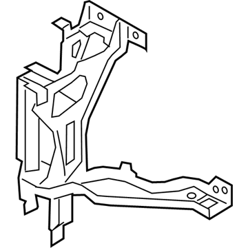 BMW 51649451682 HEADLAMP SUPPORT BRACKET RIG