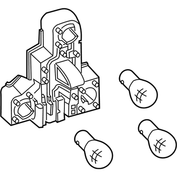 BMW 63216916471 Bulb Socket