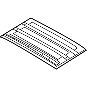 BMW 54128263962 Ceiling Frame Covered Velours