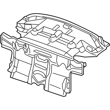 BMW 41138170438 Partition Trunk