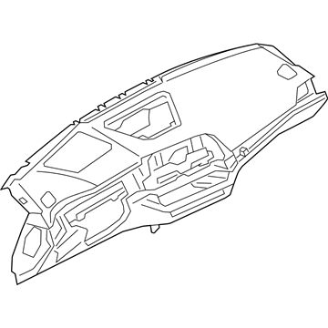 BMW 51459476411 SENSATEC HUD INSTRUMENT PANE