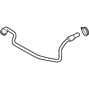 BMW 750i Radiator Hose - 17127619701