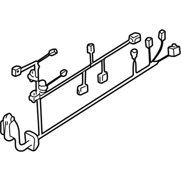 BMW 61128367464 Wiring Co-Drivers Side