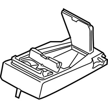 BMW 52207379483 ARMREST WITH COMPARTMENT, LE